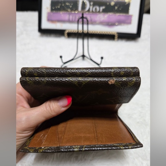 Authentic Louis Vuitton Monogram Elise Compact Trifold Wallet - Vintage - Picture 5 of 5